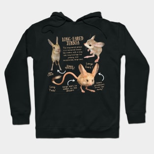 Animal Facts - Long-eared Jerboa Hoodie